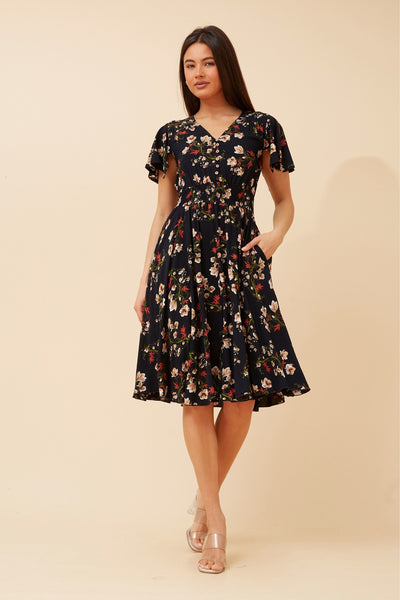 SANDY FLORAL DRESS