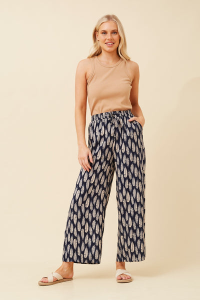 美品 L'Appartement Leaf Print Pants L'Appartement LEAF PRINT PANTS - メルカリ
