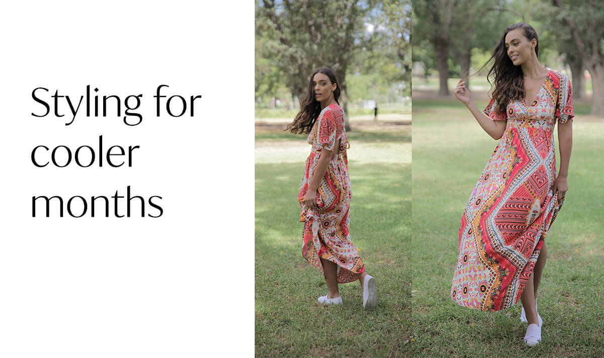 Styling Maxi Dresses and Skirts for Cooler Months