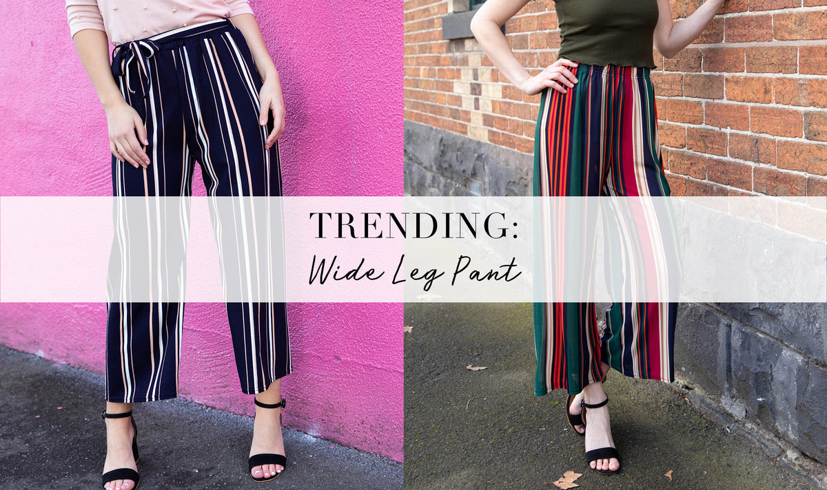 Trending: The Wide Length Pants