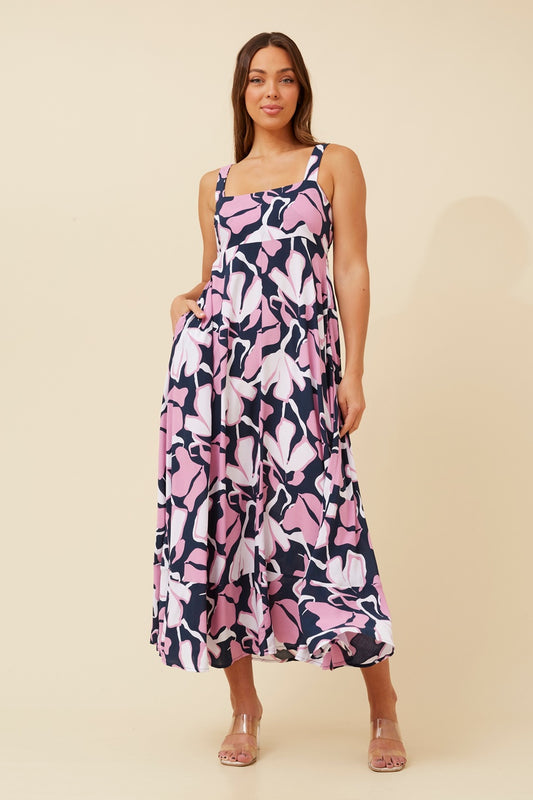 MARTINE FLORAL MAXI DRESS