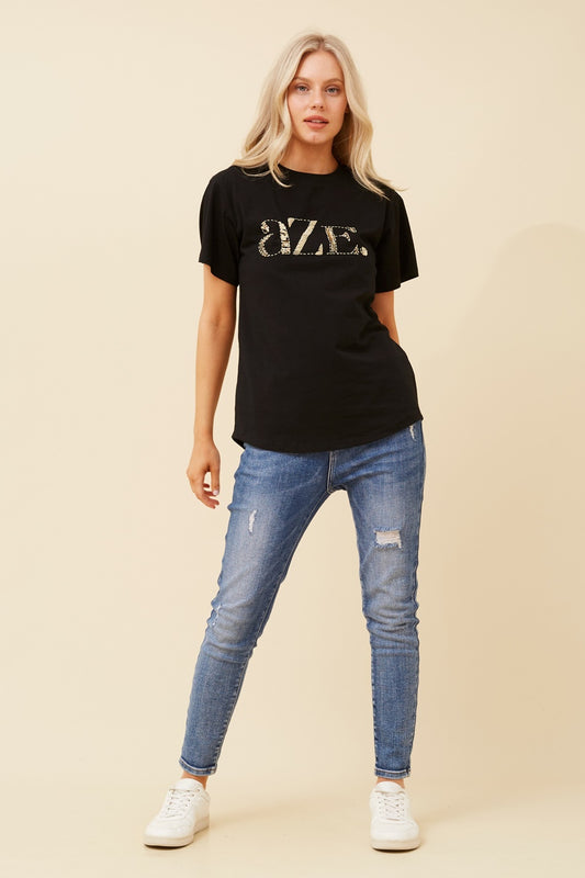 HANSEL EMBELLISHED TEE