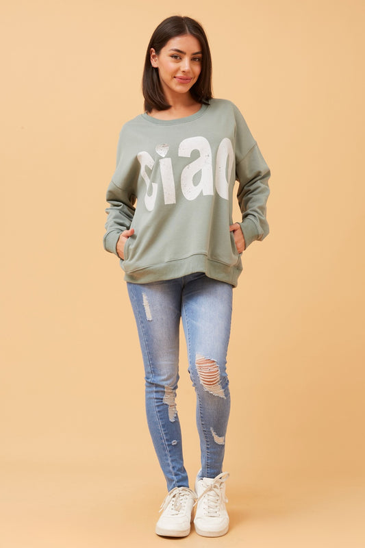 LUXE CIAO EMBELLISHED JUMPER