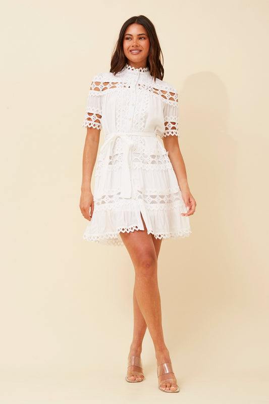 EZRELA LACE SHORT DRESS