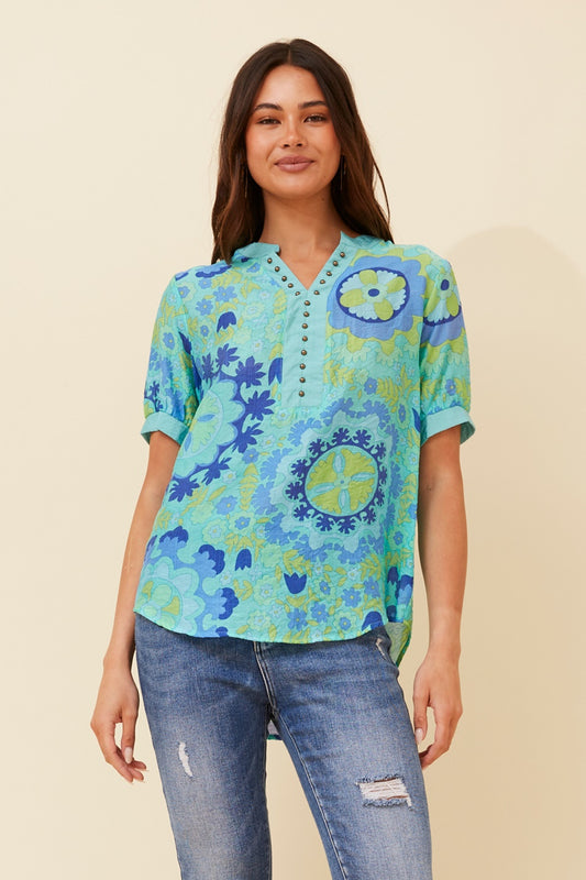ARCHANA STUD DETAIL TOP