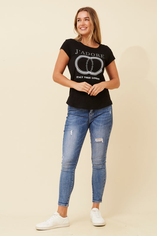 COCO DIAMANTE GRAPHIC TEE