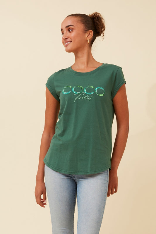 COCO STUDDED TSHIRT