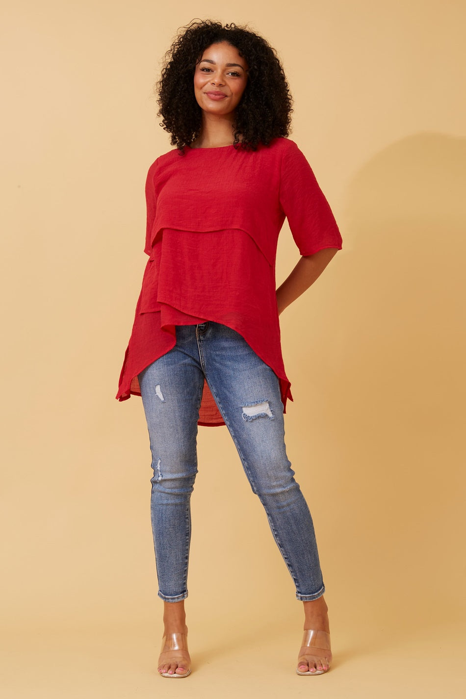 RUTH DOUBLE LAYERED TOP