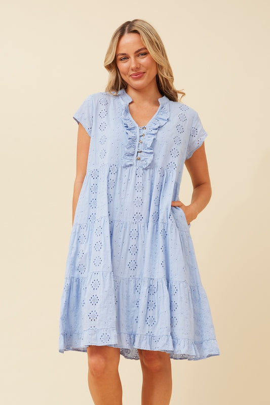 ALANIS BRODERIE ANGLAISE DRESS