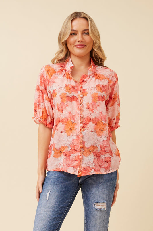 JAYDEE FLORAL SHIRT