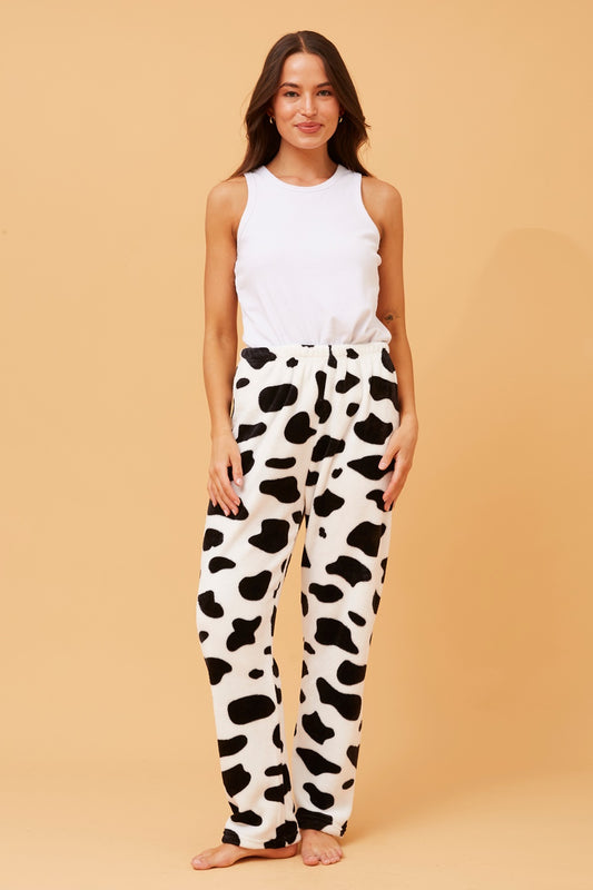 LEE DAIRY COW PLUSH PYJAMA PANTS