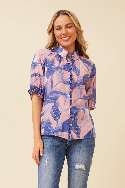 JAYDEE ABSTRACT PRINT TOP