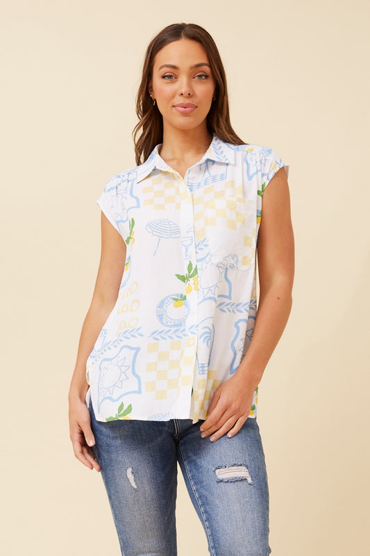 NEVIS WANDERLUST SHIRT