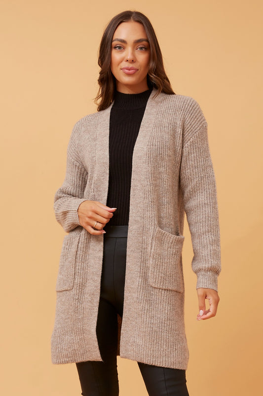 ZIBA SOLID KNIT CARDIGAN