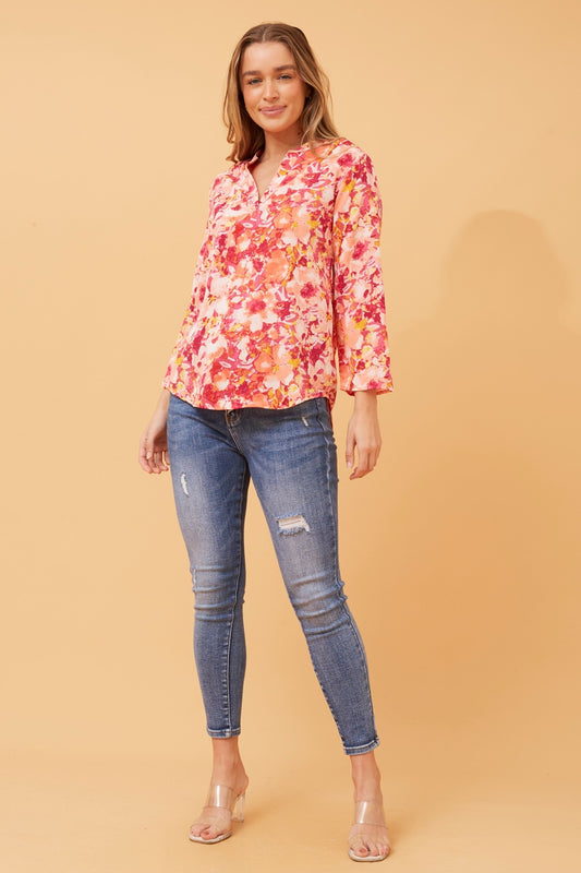 SPICY FLORAL TOP