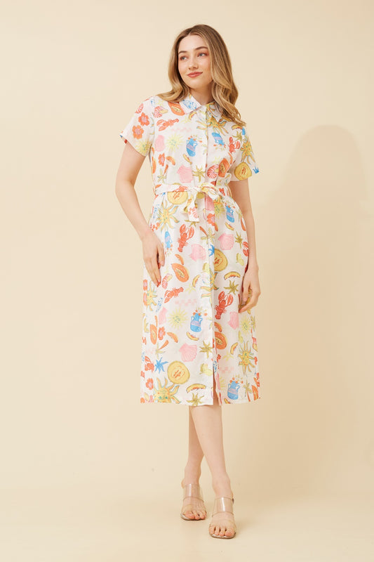 EBBY WANDERLUST SHIRT DRESS