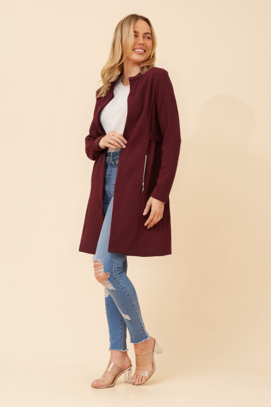 LACEY SOLID CARDIGAN