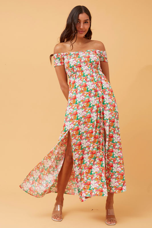 ROBIN FLORAL MAXI DRESS