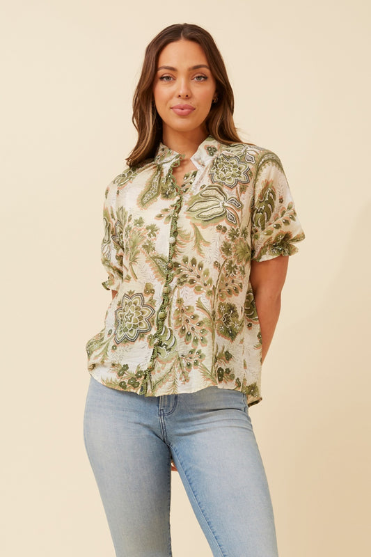 JAYDEE FLORAL PRINT TOP