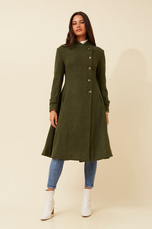 ZENITH FIT AND FLARE COAT
