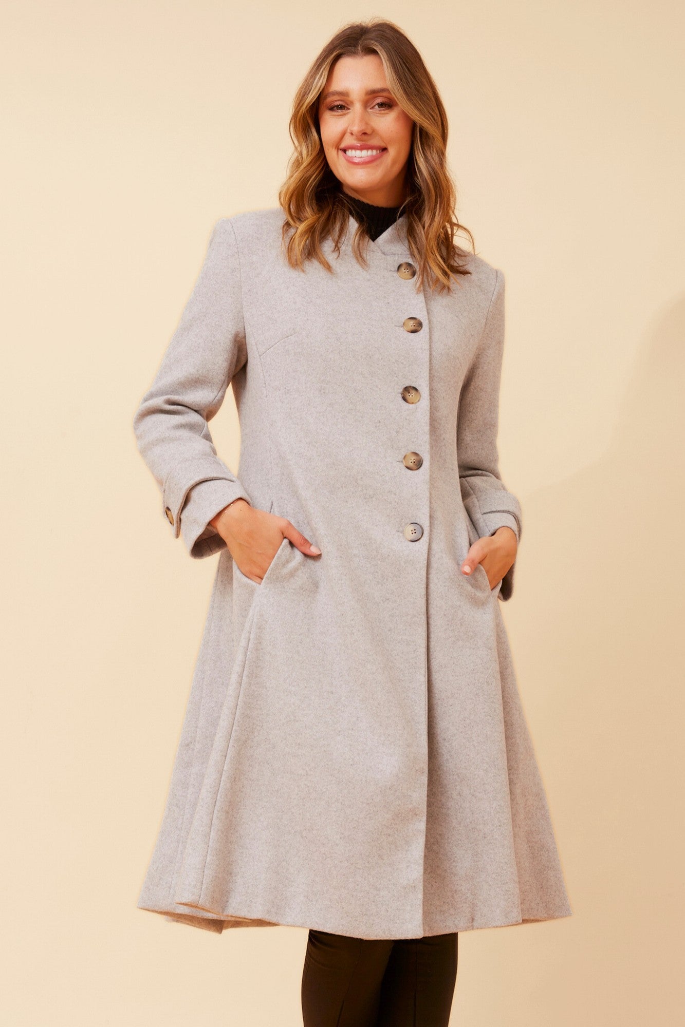 Zenith fit and flare coat | Buy Online | Femme Connection