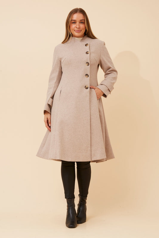 ZENITH FIT AND FLARE COAT