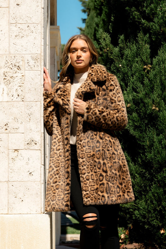 DESTRY ANIMAL PRINT COAT