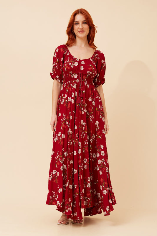 DAISY FLORAL MAXI DRESS