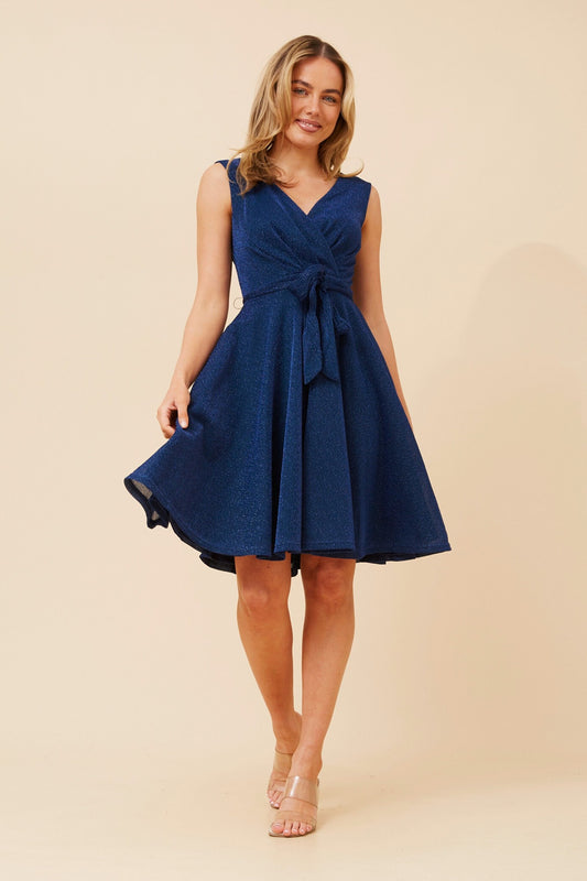 ANDI GLITTER SHORT DRESS