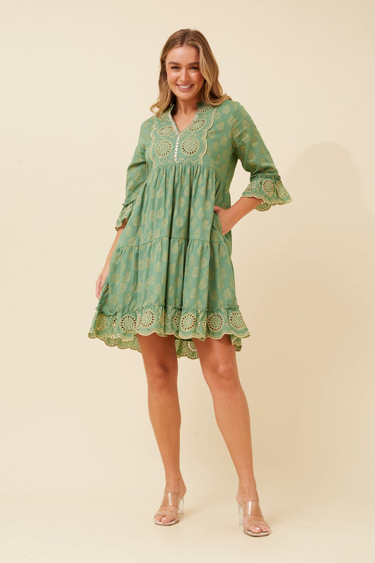 SETH EMBROIDERED DRESS