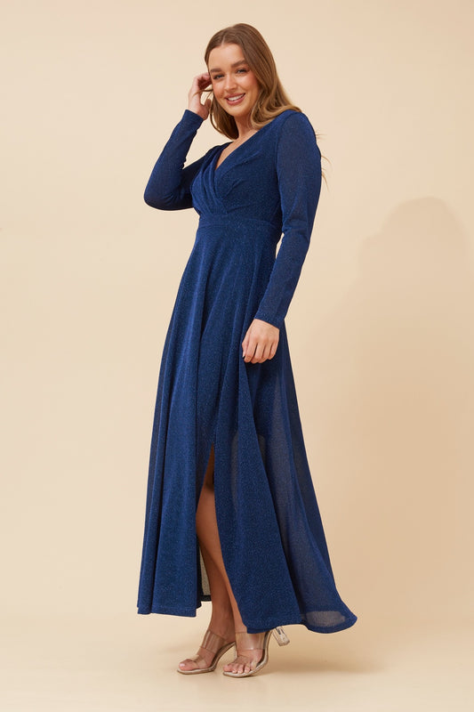 DREA MAXI GLITTER DRESS