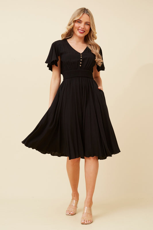 SANDY KNEE LENGTH DRESS
