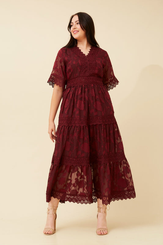 BYRON LACE MAXI DRESS