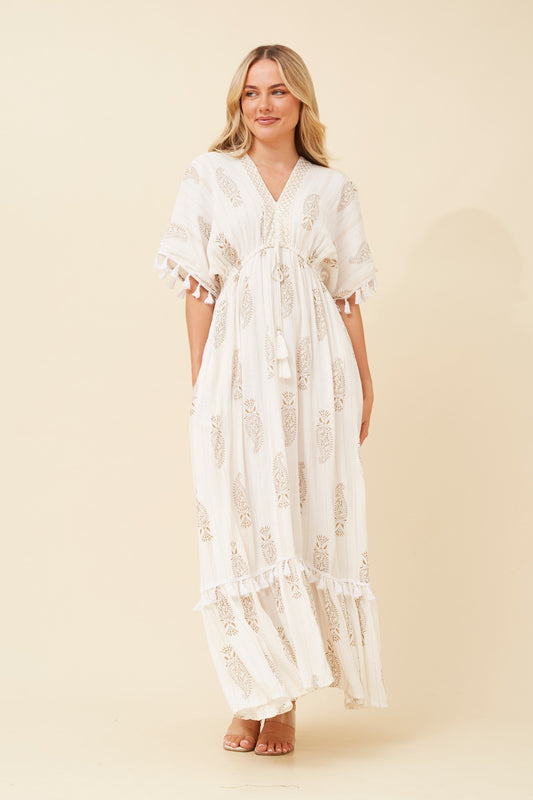 CHRISTINA BOHO MAXI DRESS