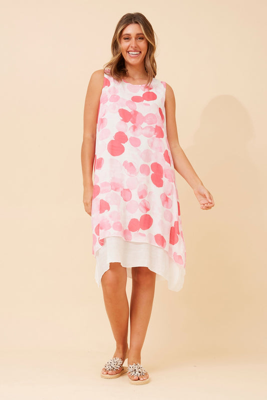 NOELLE POLKA DOT DRESS