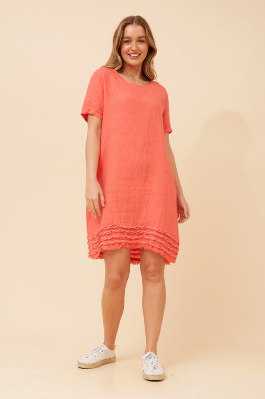 DIVANA LINEN DRESS