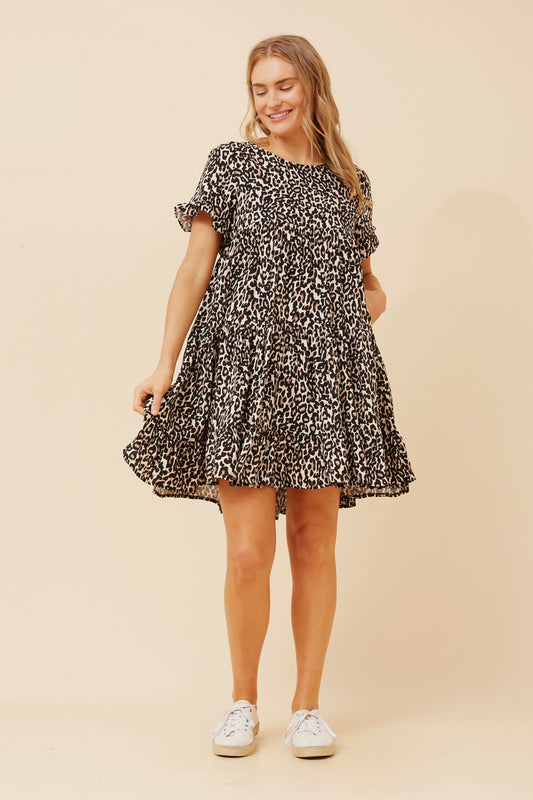KELLY ANIMAL PRINT DRESS
