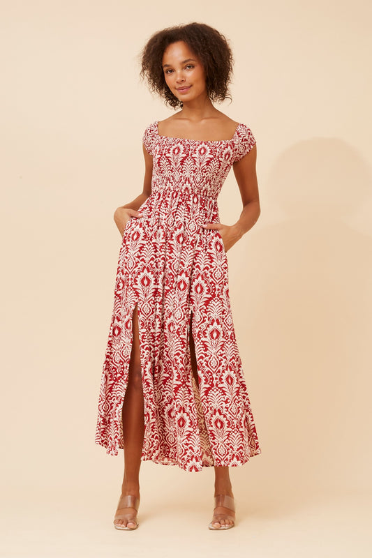 ROBIN OFF-SHOULDER MAXI DRESS