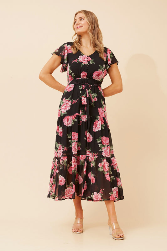 YASMIN FLORAL MAXI DRESS