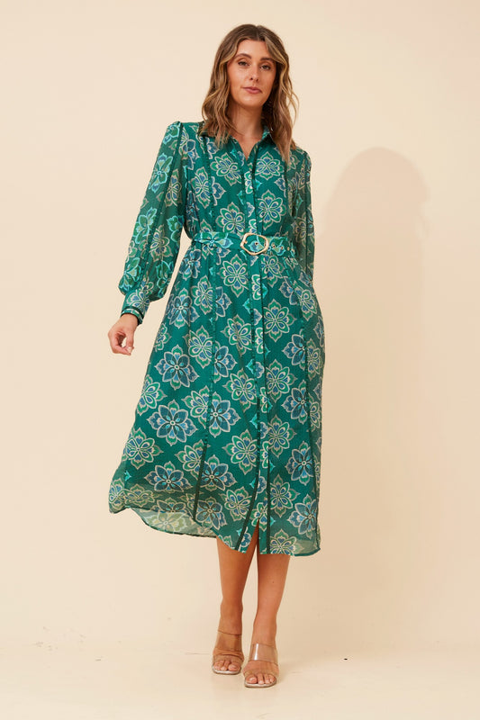 AGATHA FLORAL MAXI DRESS