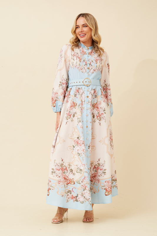 ARIS FLORAL MAXI DRESS