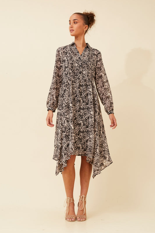 DUSANA HANKY HEM DRESS