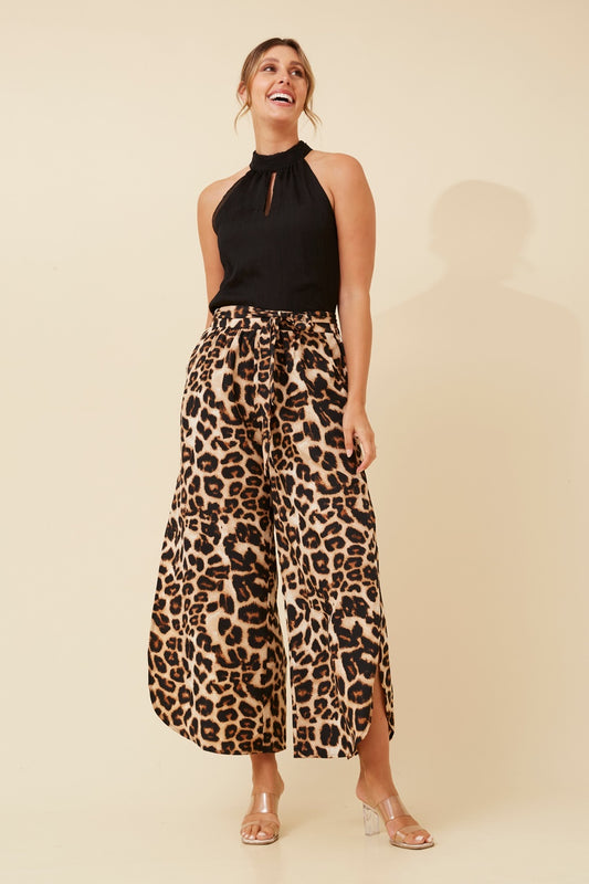 SISKA ANIMAL PRINT PANTS