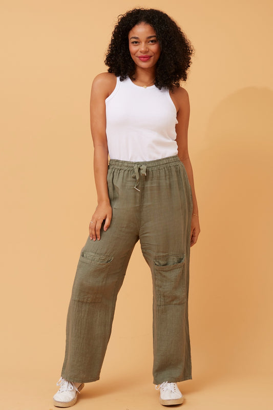 WYATT LINEN PANTS