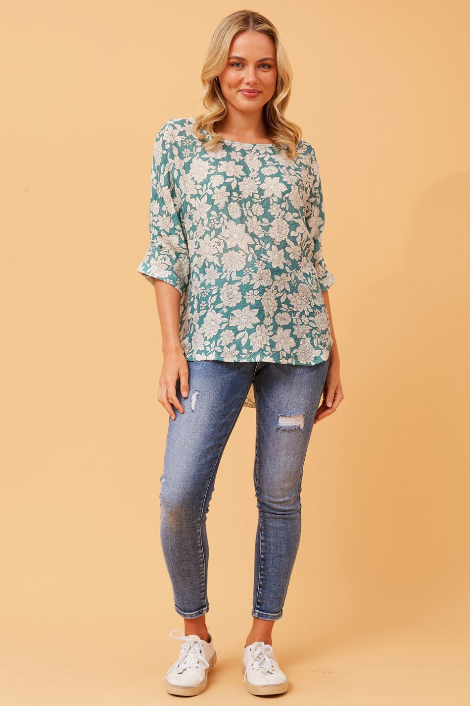 TARA FLORAL TOPtop