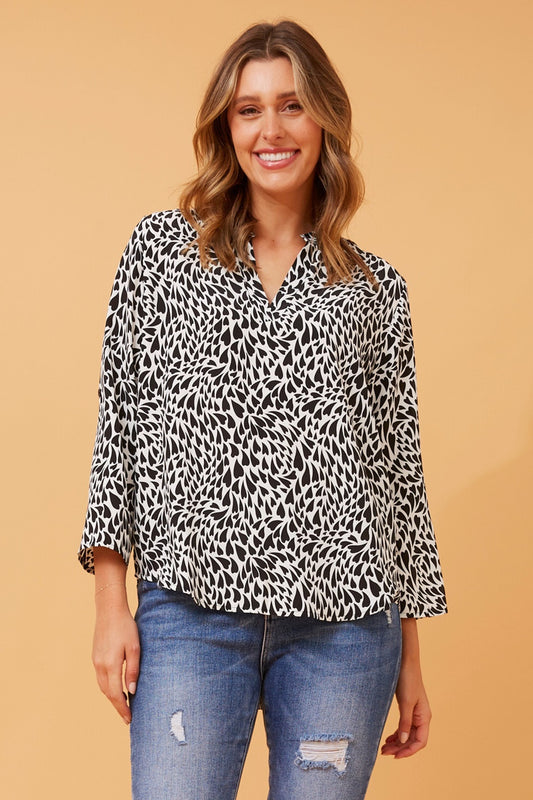 SPICY HEART PRINT TOP