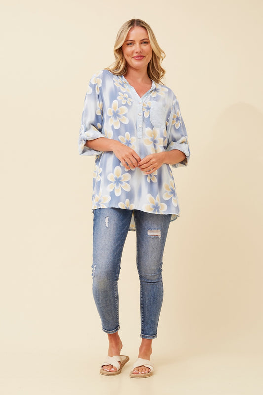 ROSETTA FLORAL TOP