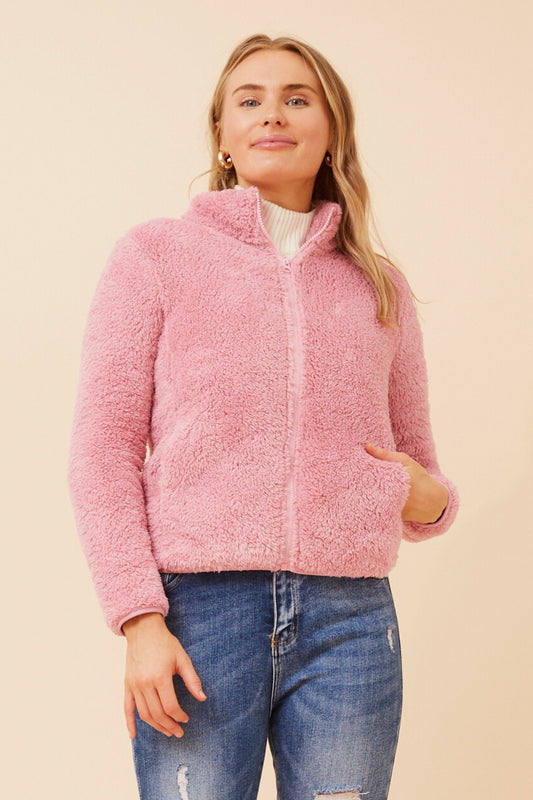 LYN TEDDY FUR JACKET