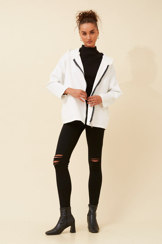 VIVIA FOIL PRINT JACKET