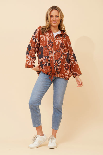 Fiorina floral print jacket & Buy Online & Femme Connection